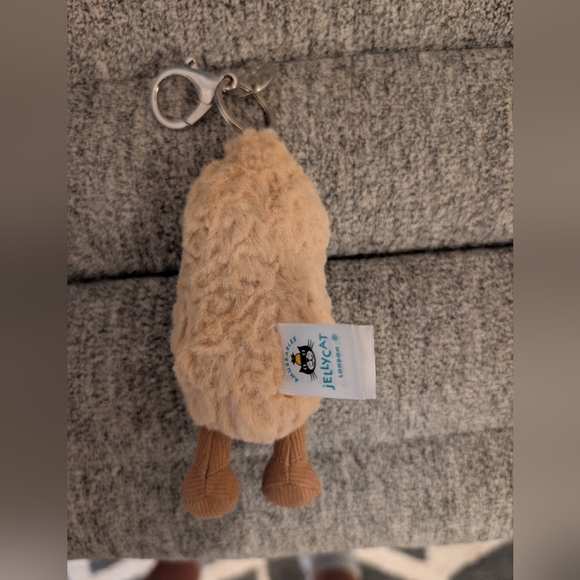 Jellycat Peanut Bag Charm. - Picture 2 of 4